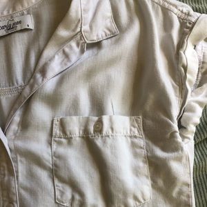 Carly Jean White Button Down